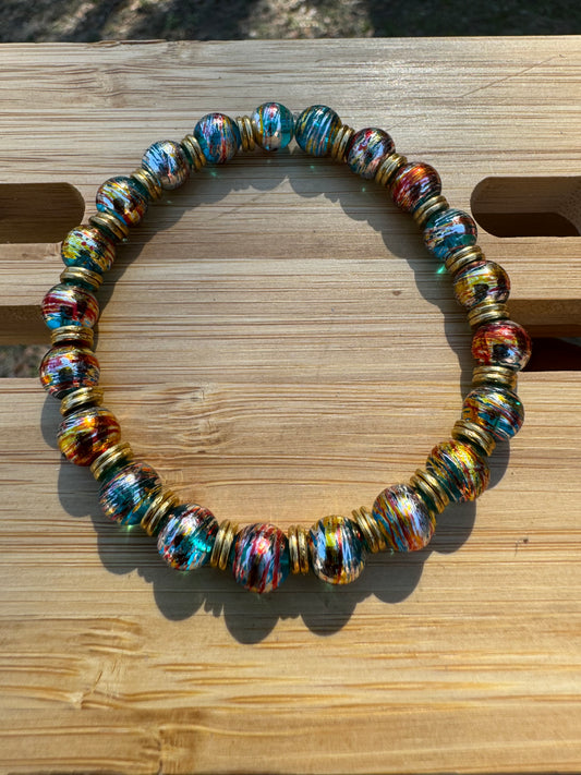 Water Wrapped In Fire Bracelet