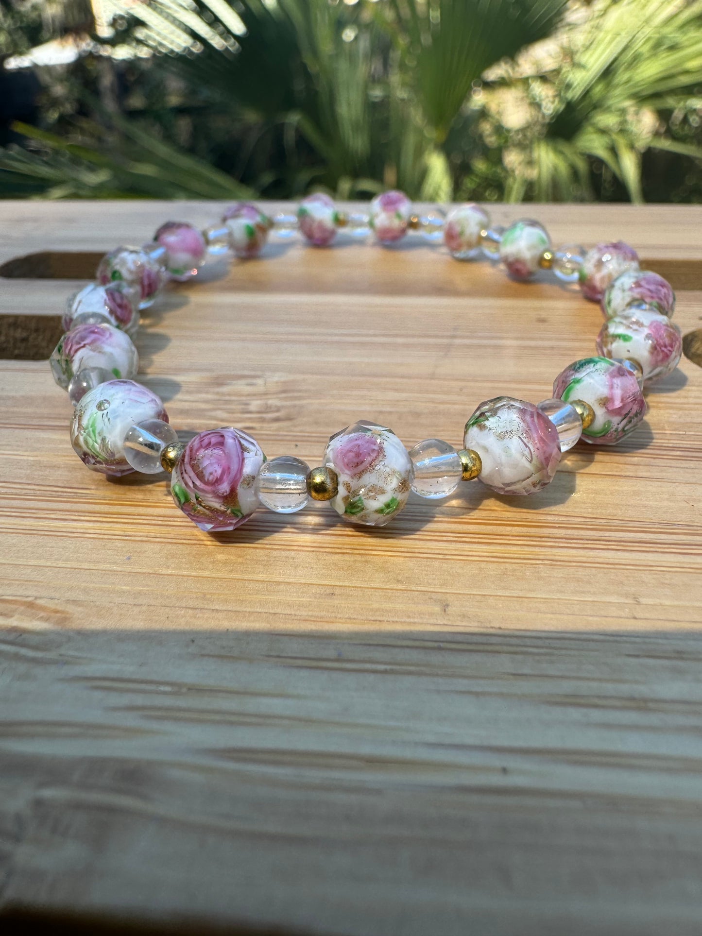 Roses Are Gold Bracelet