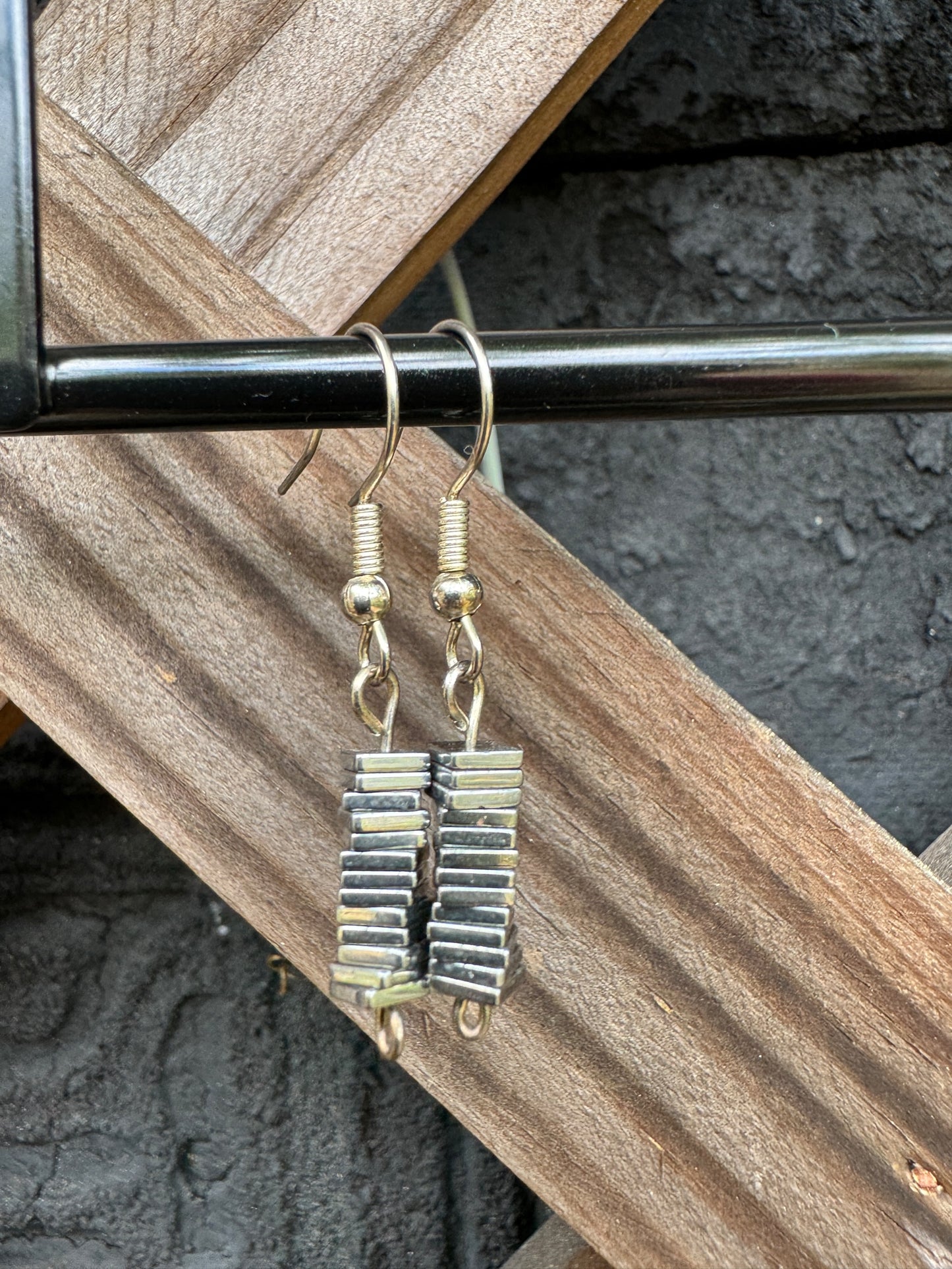 Chimes Of Silver Earrings