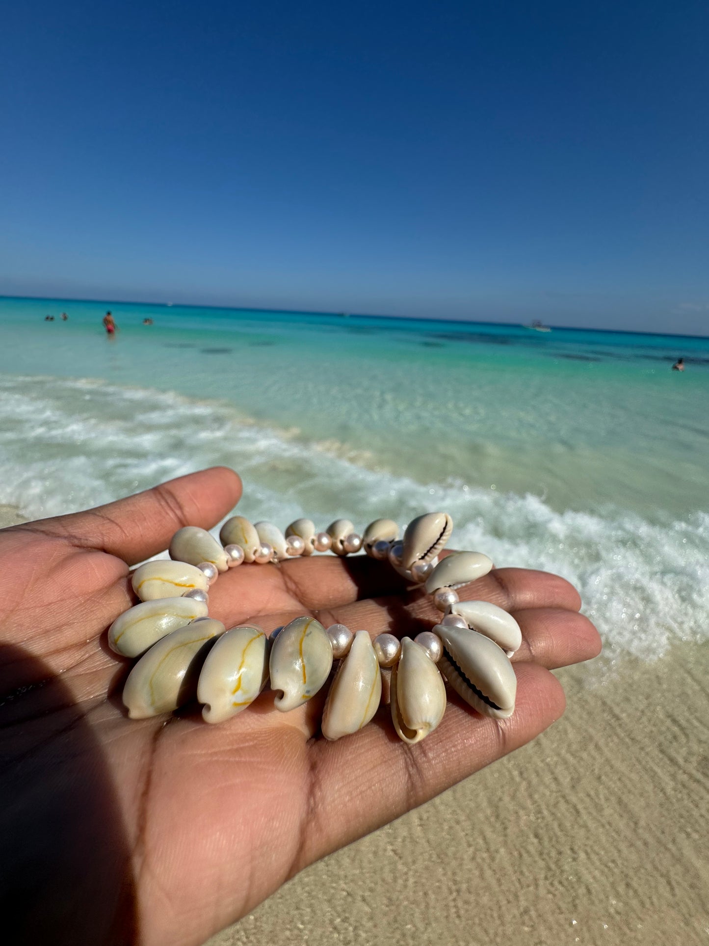 Pearling Around The Sea Bracelet