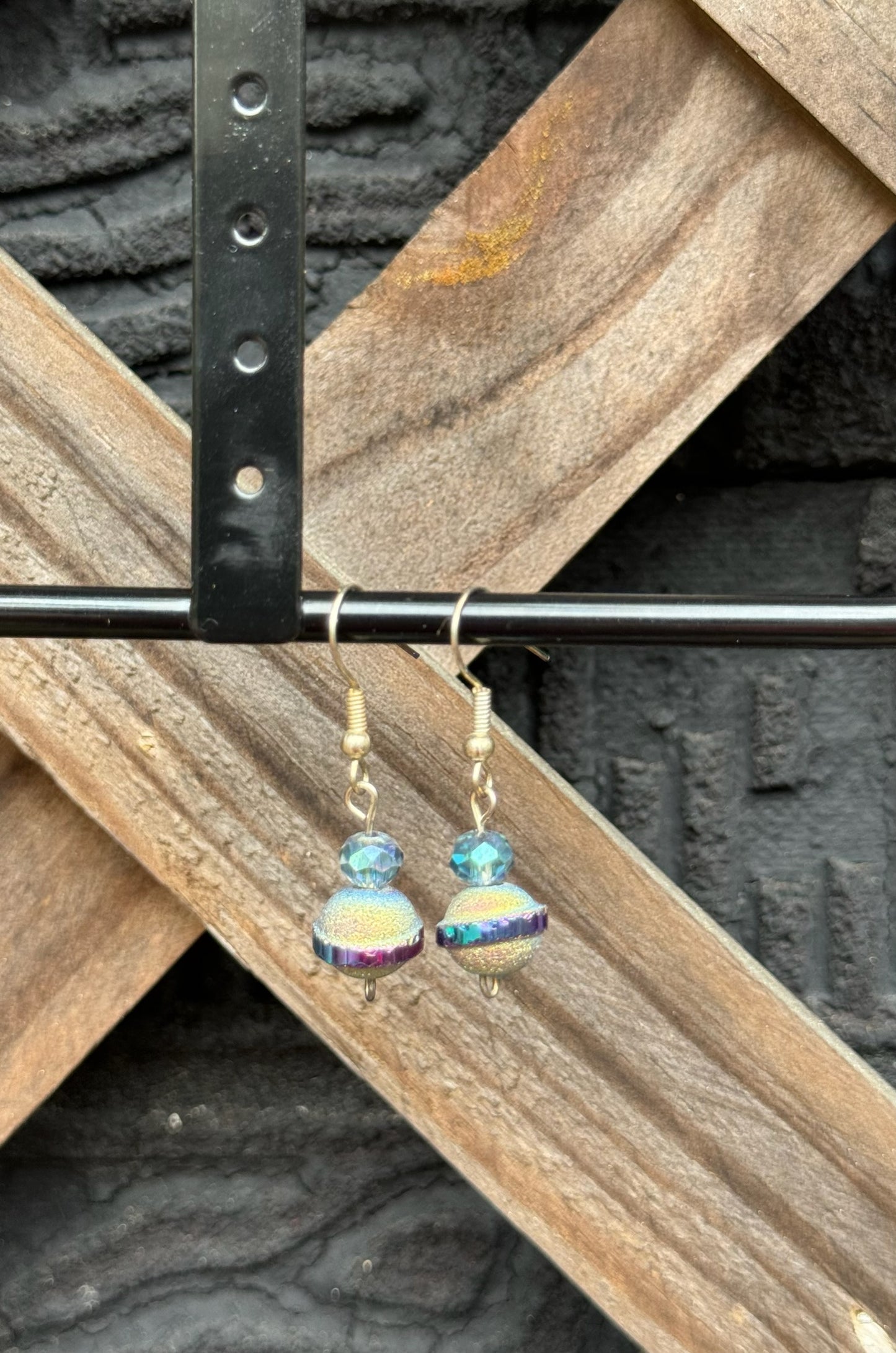 Mystic Saturn Earrings