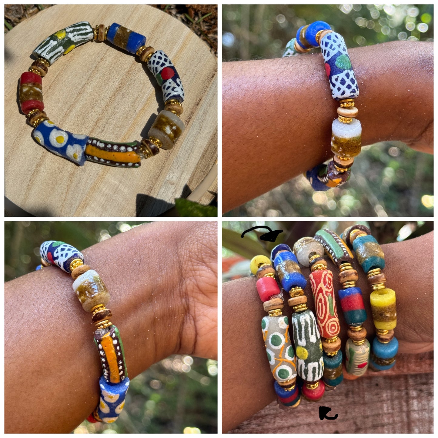 African Krobo Bracelet