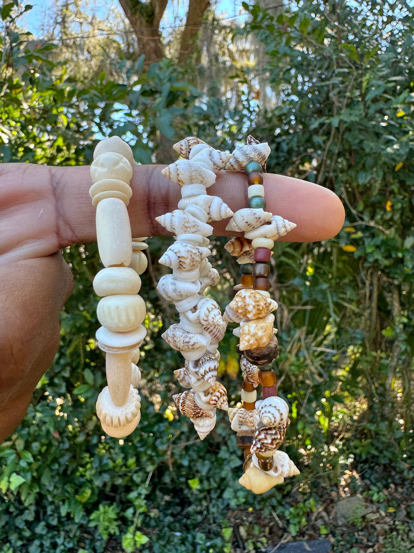 Yonder the Sea Seashell Bracelet