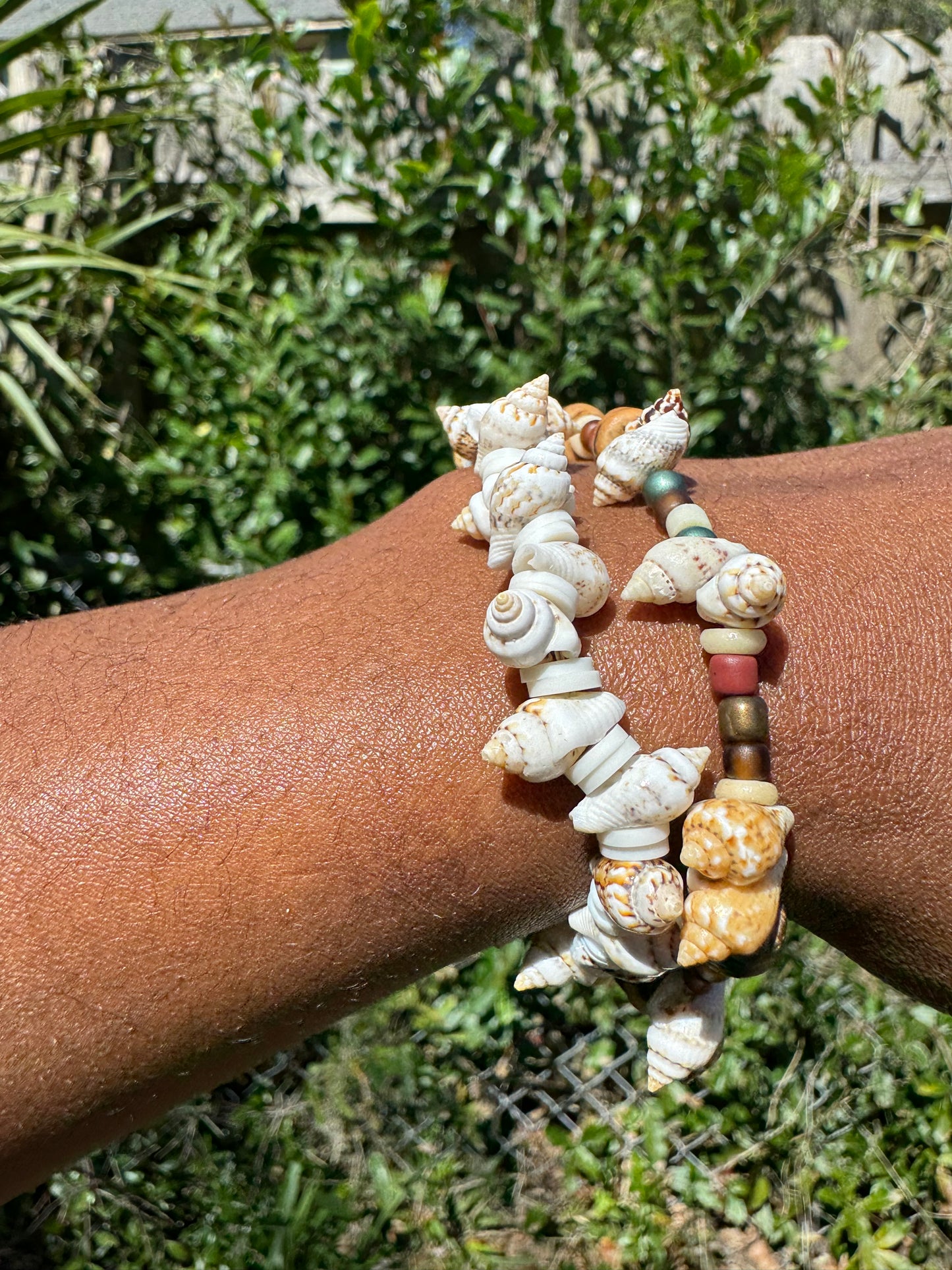 Yonder the Sea Seashell Bracelet