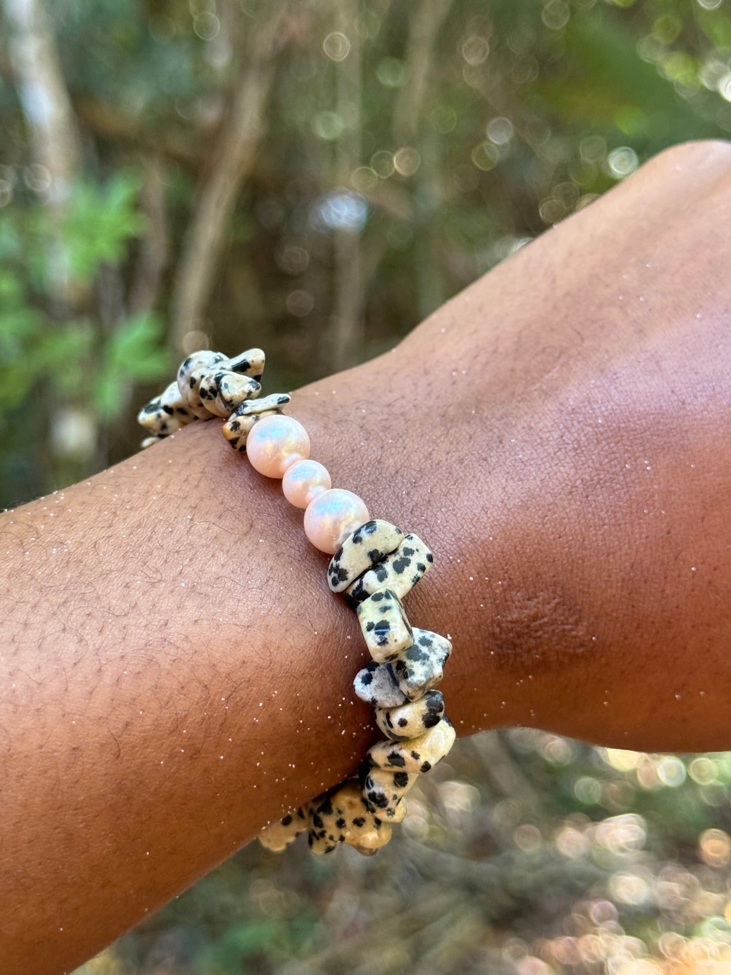 Jasper My Pearl Bracelet